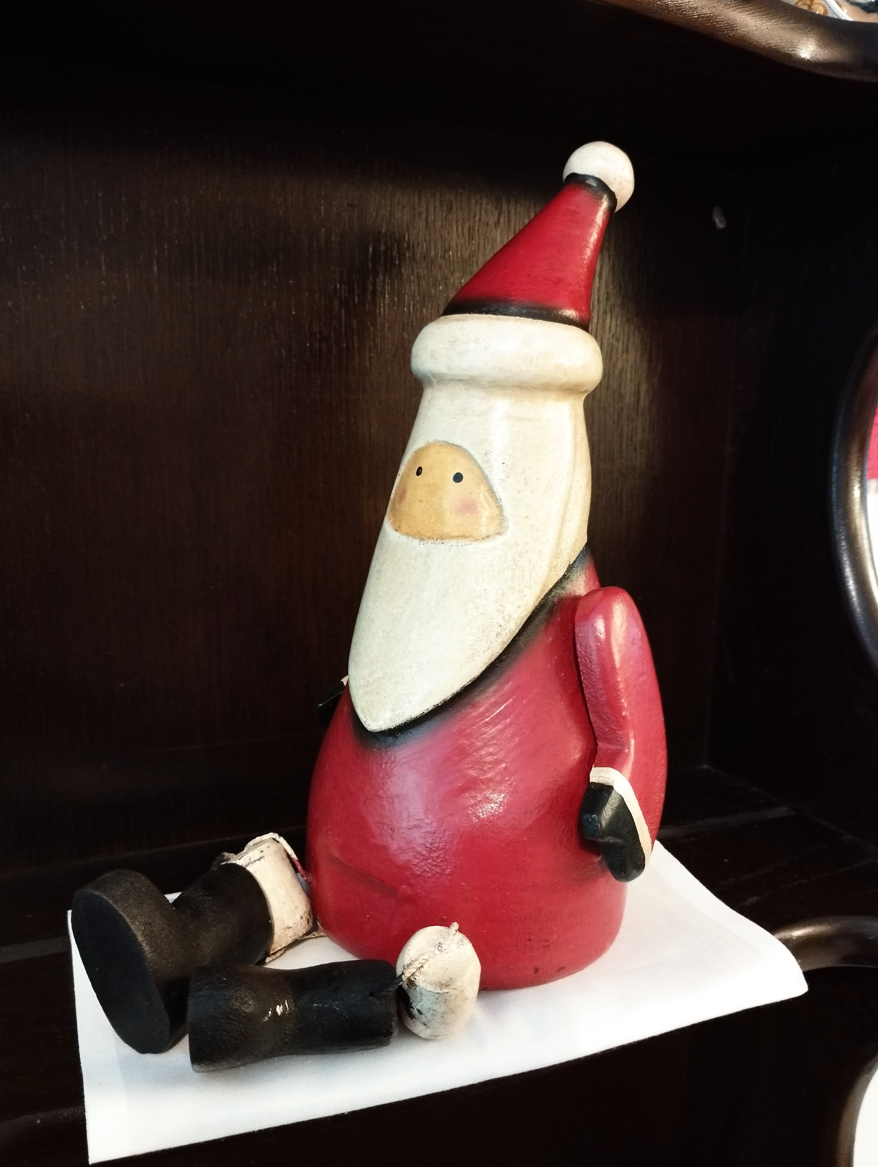 木のサンタクロース 28cm | 1900年頃フランス製アンティーク | 手足
