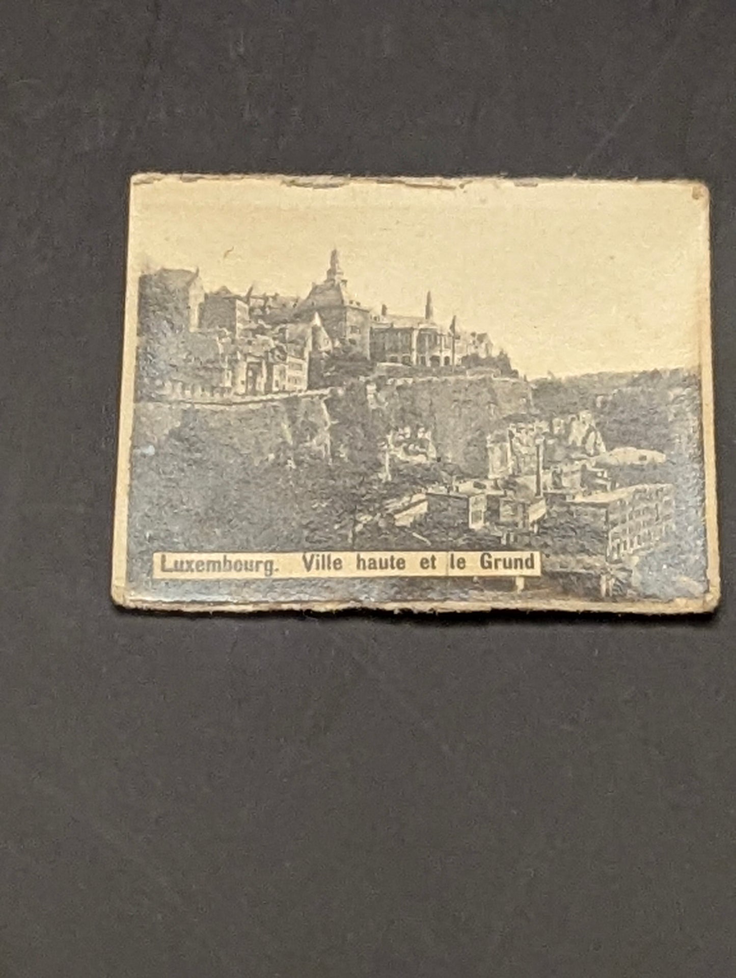 ヴィンテージ本チャームのロングネックレス｜ブラス・白蝶貝・トルマリン